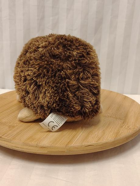 Plyšový hnedo krémový ježko, tendertoys, 27 cm, 
