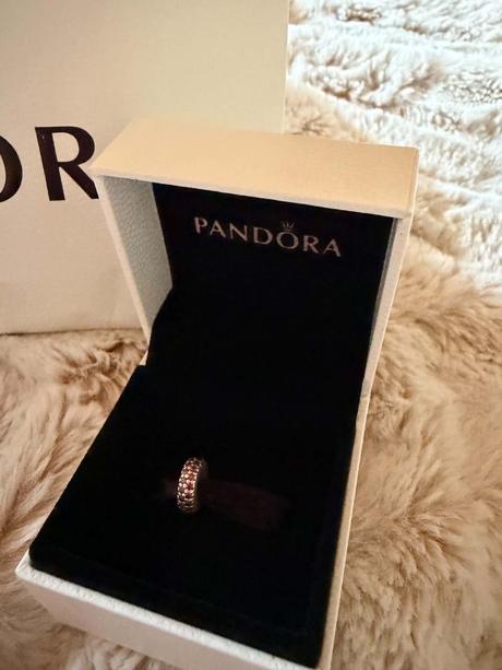 Pandora original privesok-koralka kruzok zirkony, pandora