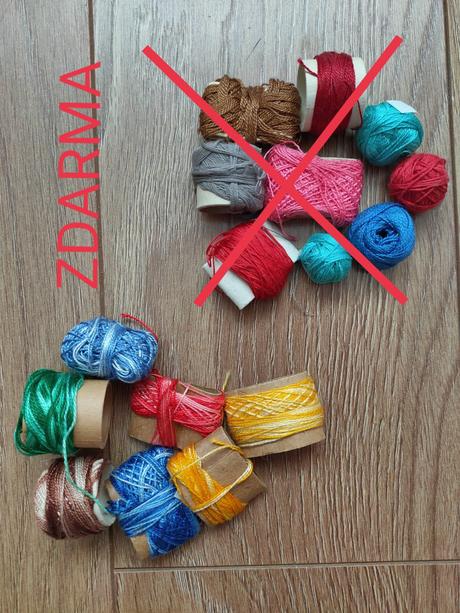 Bavlnky na vyšivanie, 