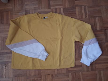 Dámska crop mikina, h&m,m