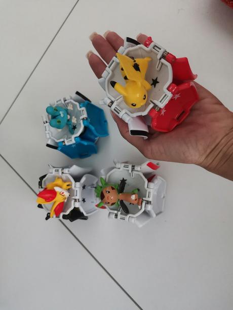 4x rozkladacia loptička so zvieratkami, 