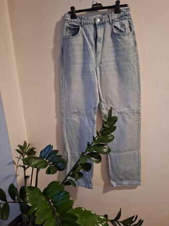 Džínsy s kamienkami veľ.42, reserved,42