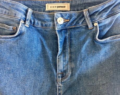 Vyšívané rifle, pimkie,36