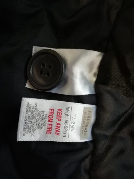Zimný elegantný kabátik mini mode, mini mode,92