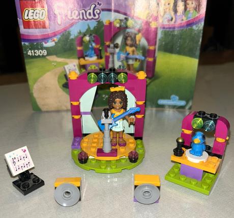 Lego friends - andreino podium - komplet,