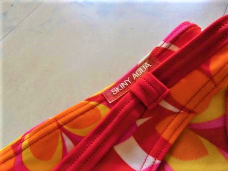 Luxusné plavky skiny aqua, skiny,m