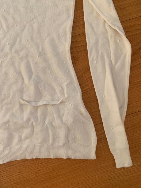 Orsay biely tenký sveter xs, orsay,xs