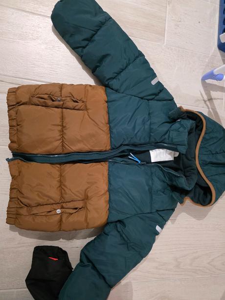 Chlapcenska zimna bunda 128 hm, h&m,128