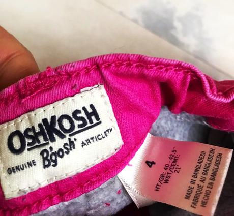 Zateplené nohavice oshkosh b'gosh, oshkosh,104