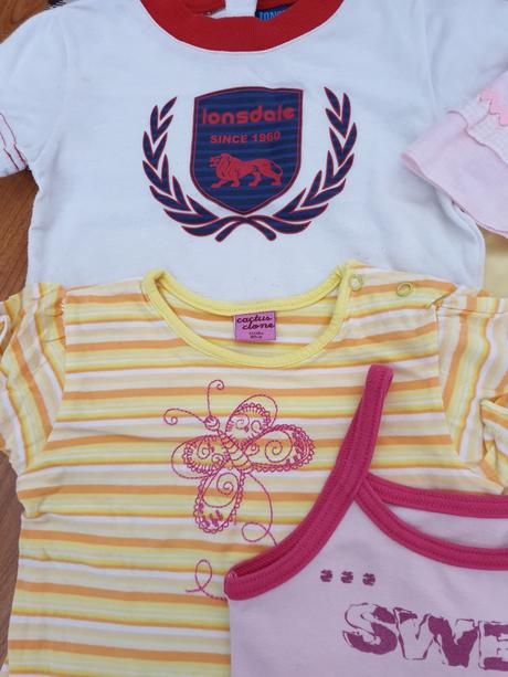 Letné dievčenské oblečenie - veľkosť 80, 68–80