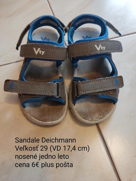 Detské sandále, deichmann,29