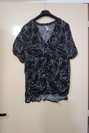 Blúzka top tunika tričko ako nové košeľa, takko,44