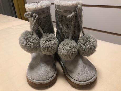 Cizmicky pre dievcatko, semis/strik, vel.28/29, h&m,28