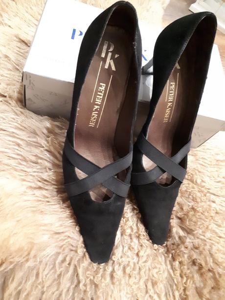 Kožené lodičky peter keiser, 40