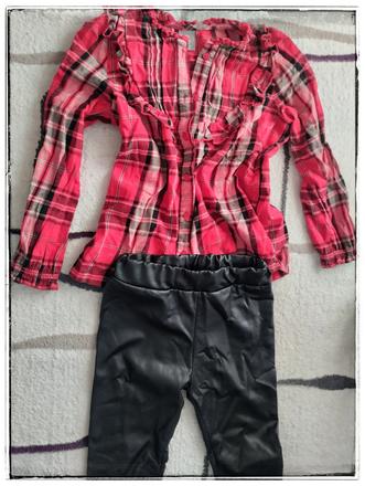 Súprava košieľka a nohavice krasne, 122