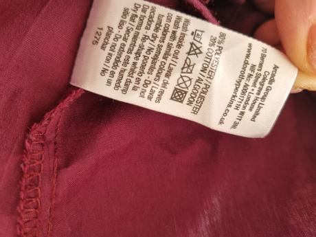 Bordová blúzka dorothy perkins 40, dorothy perkins,40