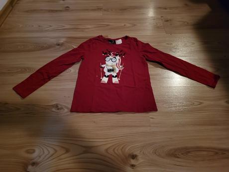 Tričko dl.rukáv, h&m,134