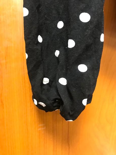 Bodkované tričko s dlhým rukávom, 40/42, bonprix,40