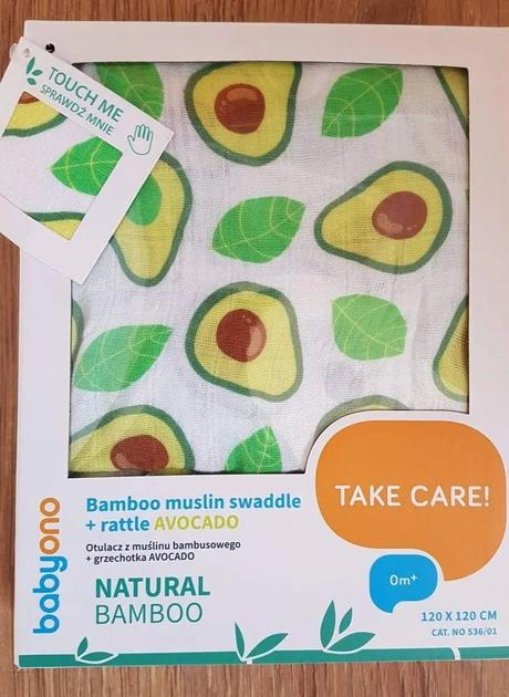 Bambusová plienka 120x120 cm, babyono