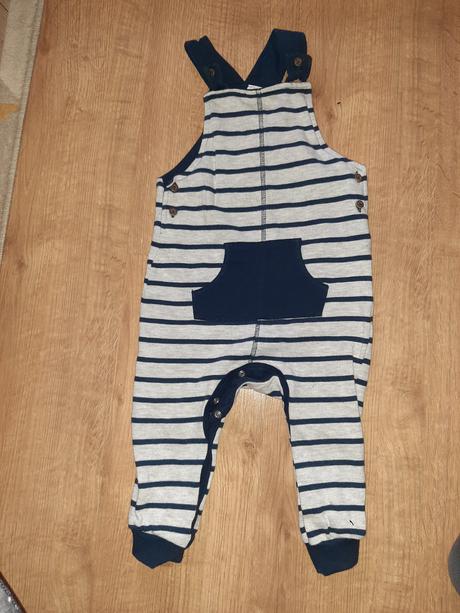 Nohavice s náprsenkou, f&f,92