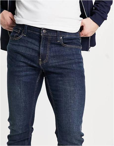 Pánske rifle hollister, veľ.34/32, hollister,l