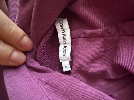 Amarantova mikina ck, calvin klein,158