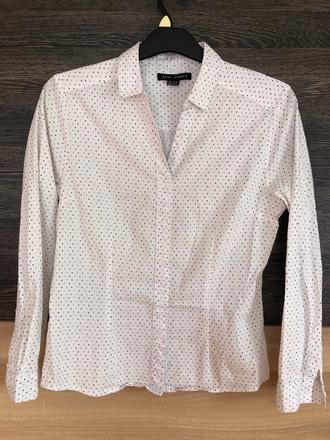 Biela bodkovana bluzka xl, gate,xl