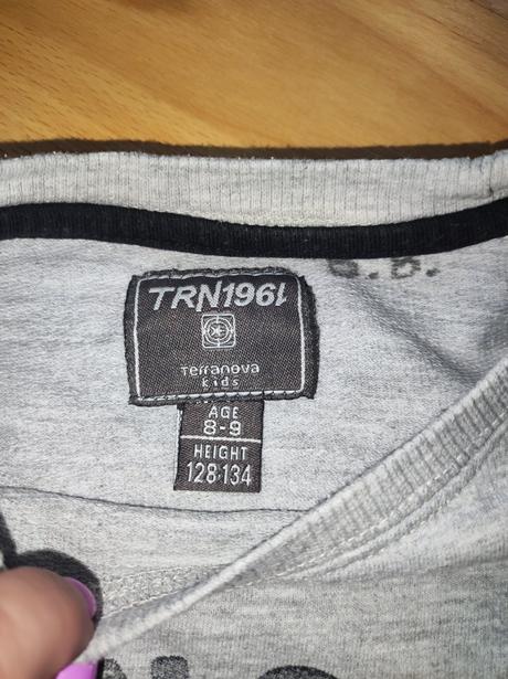 2ks tričká s dlhým rukávom, 128