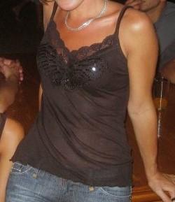 Čierny top s motýľom lifeline, esoline,m