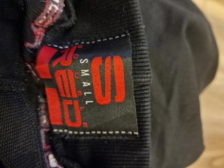 Teplaky double red, s