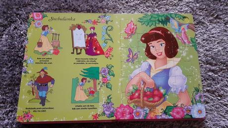 Knižka princezné- puzzle, 