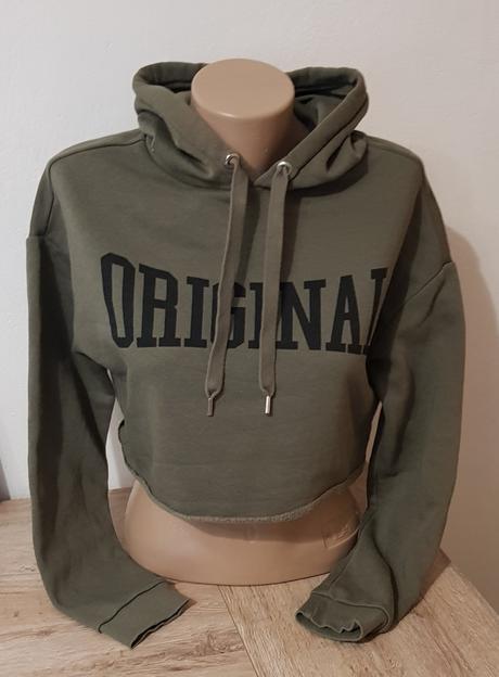 Crop mikina s h&m, h&m,s