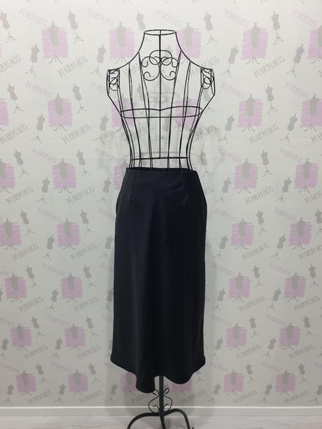 Čierna midi sukňa xs, xs