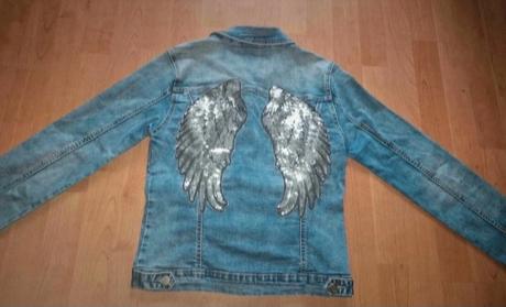 Dámska rifľova bunda, m