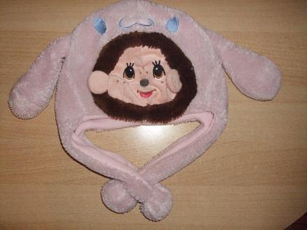 Teplá čapica monchichi obvod hl. 54 cm, 116