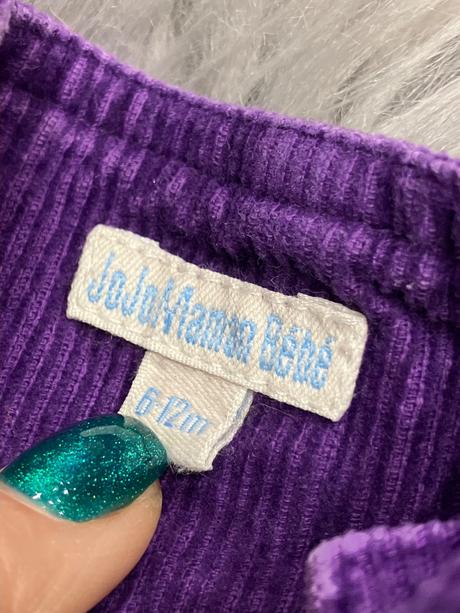 Dievčenské menčestrové šaty na traky (6-12mes.), 74