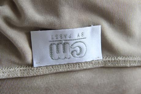 Béžový body top, m/l, m