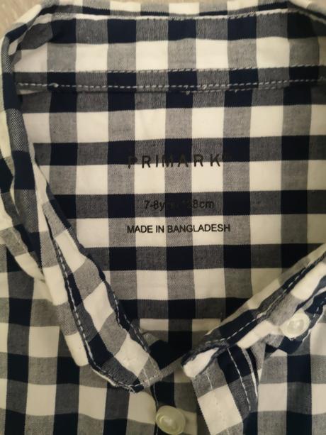 Košele s obyčajným poštovným, primark,128