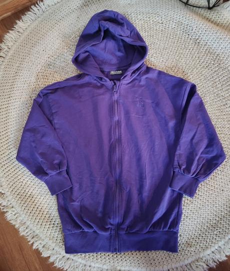Fialová mikina na zips, pepco,134