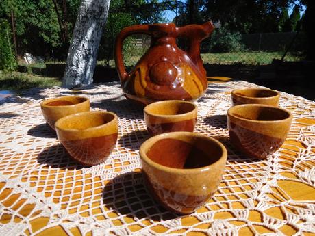 Bulharská keramika likérová, top top stav,, 