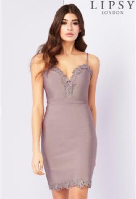 -sťahovacie šaty s čipkou lipsy veľ. 34, lipsy london,32