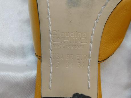Claudina chic luxusne kožene šlapky, 36