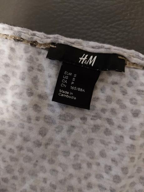Dámske tričko, h&m,s