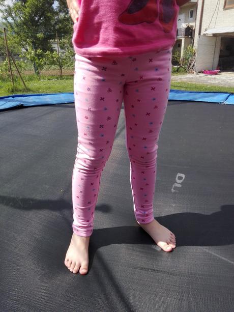 Legíny rose, 104 / 110 / 116 / 122