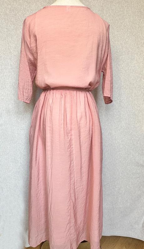 Elegantné šaty na leto - hodváb, ľan, bavlna, s