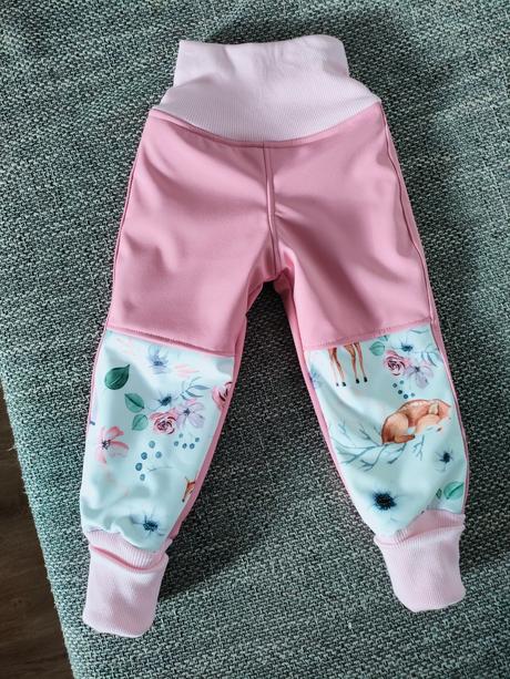 Zimušne softshellove nohavice, 74 - 140