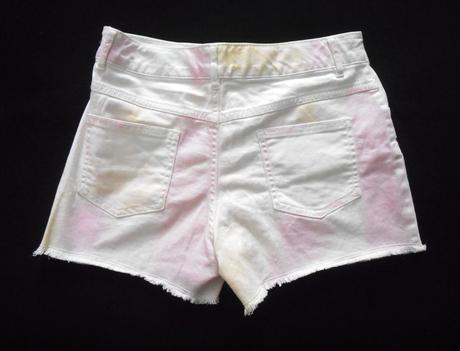 Batikované riflové kraťasy na 13-14 rokov, f&f,164