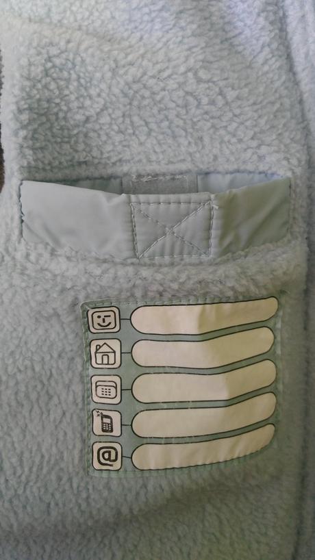 Zateplená vesta, h&m,98