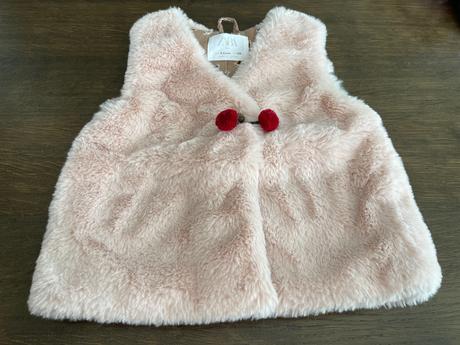 Kožusinová vesta zara, zara,104