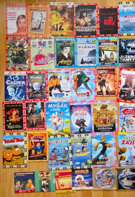 Rozne filmy na dvd, 2 eur /kus, 